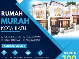 3 Bedroom House for sale in Bumiaji, Malang Regency, Bumiaji