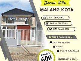 2 Kamar Vila for sale in Dau, Malang Regency, Dau