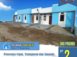 2 Kamar Vila for sale in Lampung, Sukarame, Bandar Lampung, Lampung