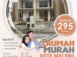 2 Kamar Rumah for sale in Kidung Kandang, Malang Regency, Kidung Kandang