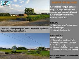  Land for sale in Sumbersari, Jember, Sumbersari