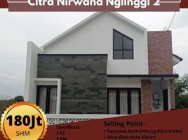 2 Bedroom House for sale in Klaten Selatan, Klaten, Klaten Selatan