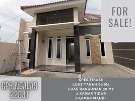 2 Kamar Rumah for sale in Klaten Selatan, Klaten, Klaten Selatan