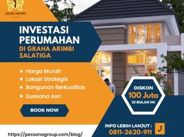 2 Bedroom House for sale in Salatiga, Jawa Tengah, Sidomukti, Salatiga