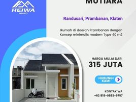 2 Kamar Rumah for sale in Prambanan, Klaten, Prambanan