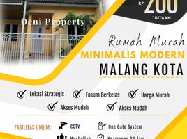 2 Kamar Rumah for sale in Kidung Kandang, Malang Regency, Kidung Kandang