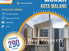 2 Kamar Rumah for sale in Kidung Kandang, Malang Regency, Kidung Kandang