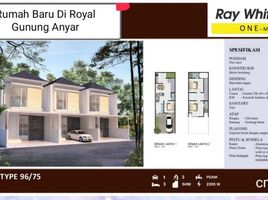 3 Habitación Villa en venta en Gunung Anyar, East Jawa, Gunung Anyar