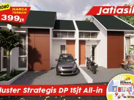 2 Kamar Rumah for sale in Jatiasih, Bekasi, Jatiasih