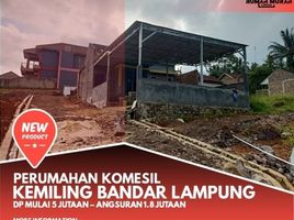 2 Bedroom House for sale in Lampung, Sukarame, Bandar Lampung, Lampung