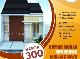 2 Kamar Rumah for sale in Pakis, Malang Regency, Pakis