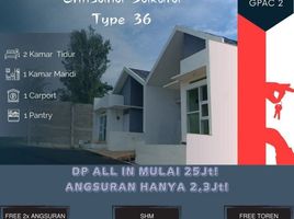 2 Bedroom House for sale in Cileunyi, Bandung, Cileunyi