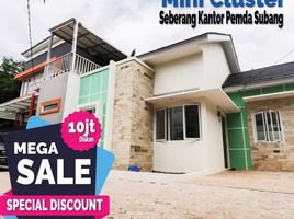 2 Bedroom House for sale in Subang, West Jawa, Pamanukan, Subang