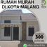 2 Kamar Rumah for sale in Kidung Kandang, Malang Regency, Kidung Kandang