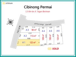  Tanah for sale in Bogor, West Jawa, Cibinong, Bogor