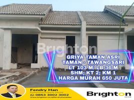 2 Kamar Rumah for sale in Taman, Sidoarjo, Taman