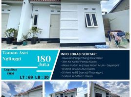 2 Kamar Rumah for sale in Klaten Selatan, Klaten, Klaten Selatan