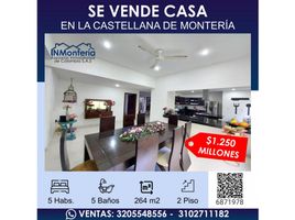 5 Habitación Villa en venta en Monteria, Córdoba, Monteria