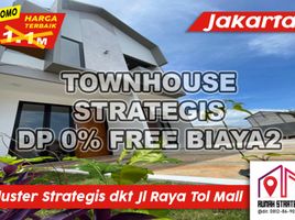 3 Bedroom Townhouse for sale in Halim Perdanakusuma Airport, Makasar, Kramat Jati