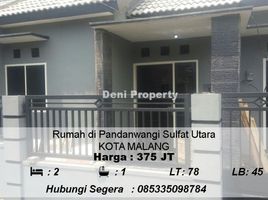 2 Kamar Rumah for sale in Klojen, Malang Regency, Klojen