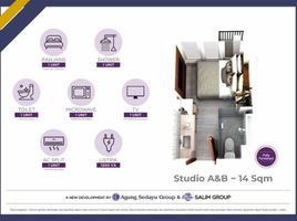 1 Kamar Apartemen for sale in Penjaringan, Jakarta Utara, Penjaringan