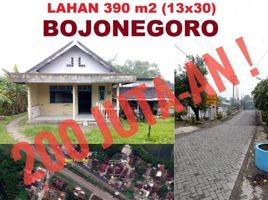  Tanah for sale in Bojonegoro, East Jawa, Kalitidu, Bojonegoro