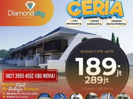 2 Kamar Rumah for sale in Sidoarjo, East Jawa, Buduran, Sidoarjo