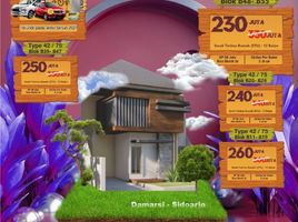 2 Kamar Rumah for sale in Buduran, Sidoarjo, Buduran