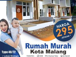 2 Kamar Rumah for sale in Kidung Kandang, Malang Regency, Kidung Kandang