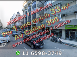 Studio Appartement zu verkaufen in Federal Capital, Buenos Aires, Federal Capital