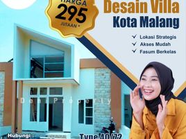 2 Kamar Rumah for sale in Kidung Kandang, Malang Regency, Kidung Kandang