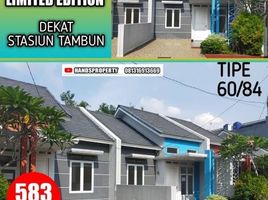 2 Kamar Rumah for sale in Tambun, Bekasi, Tambun