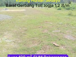  Land for sale in Bantul, Yogyakarta, Sedayu, Bantul