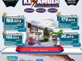 2 Kamar Rumah for sale in Sidoarjo, East Jawa, Sedati, Sidoarjo