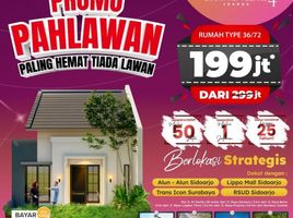 2 Kamar Rumah for sale in Buduran, Sidoarjo, Buduran