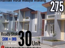 2 Kamar Rumah for sale in Kidung Kandang, Malang Regency, Kidung Kandang