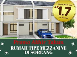 2 Kamar Vila for sale in Soreang, Bandung, Soreang