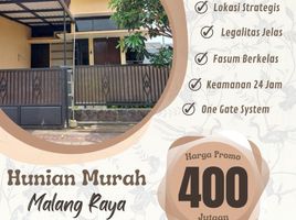 2 Kamar Rumah for sale in Kidung Kandang, Malang Regency, Kidung Kandang