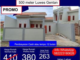 2 Bedroom Villa for sale in Baki, Sukoharjo, Baki