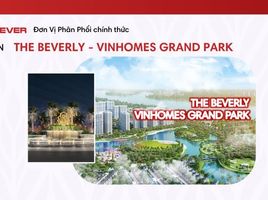 3 Phòng ngủ Căn hộ for sale at Vinhomes Grand Park, Long Thạnh Mỹ, Quận 9