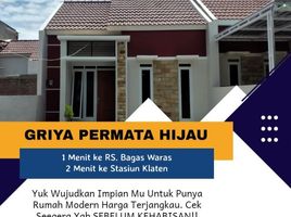 2 Bedroom House for sale in Klaten Selatan, Klaten, Klaten Selatan