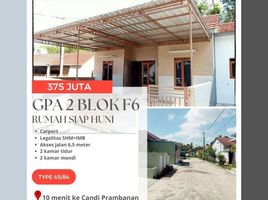 2 Bedroom House for sale in Klaten, Jawa Tengah, Prambanan, Klaten