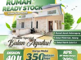 2 Kamar Rumah for sale in Pakisaji, Malang Regency, Pakisaji