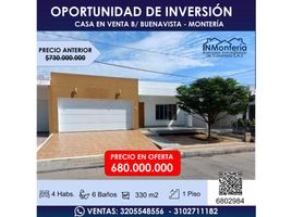 4 Habitación Villa en venta en Monteria, Córdoba, Monteria