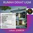 3 Kamar Rumah for sale in Gamping, Sleman, Gamping