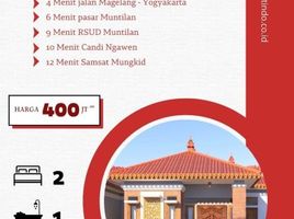 2 Kamar Rumah for sale in Magelang, Jawa Tengah, Muntilan, Magelang