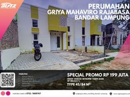 2 Kamar Rumah for sale in Kedaton, Bandar Lampung, Kedaton