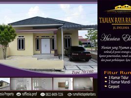 3 Bedroom House for sale in Tampan, Pekan Baru, Tampan