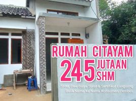 2 Kamar Rumah for sale in Bogor, West Jawa, Sawangan, Bogor