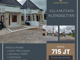 2 Kamar Rumah for sale in Piyungan, Bantul, Piyungan